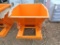 Forklift Dump Hopper - Orange