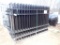 Wrought Iron Site Fencing 22 Pieces