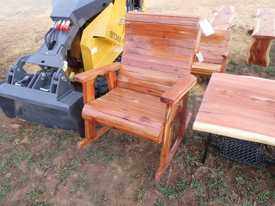 Cedar Rocking Chair