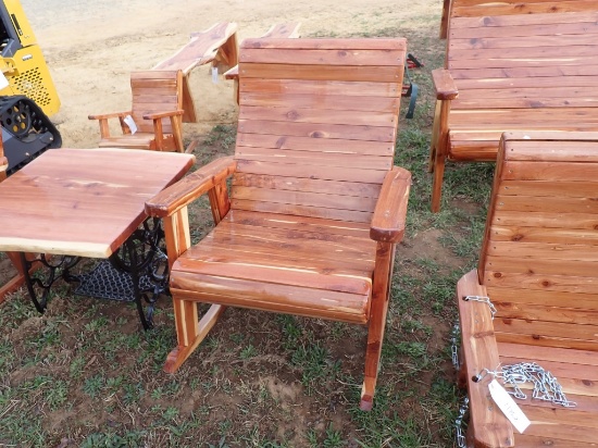 Cedar Rocking Chair