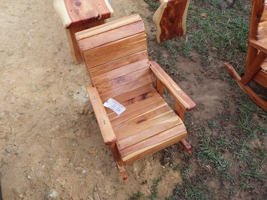 Childs Cedar Rocking Chair