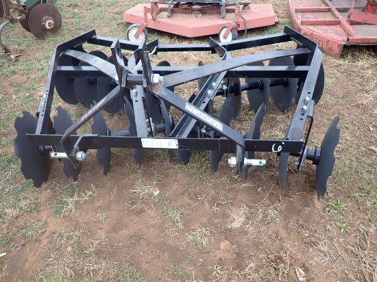 Tarter 6' Three Point 20 Blade Disk