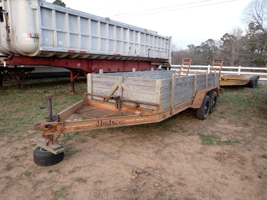Hudson 16' Trailer With Sides & Ramps