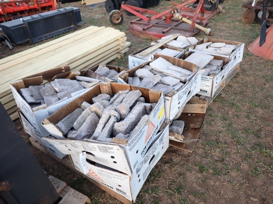Two Pallets Horizon Stone Masonry Hard Blocks