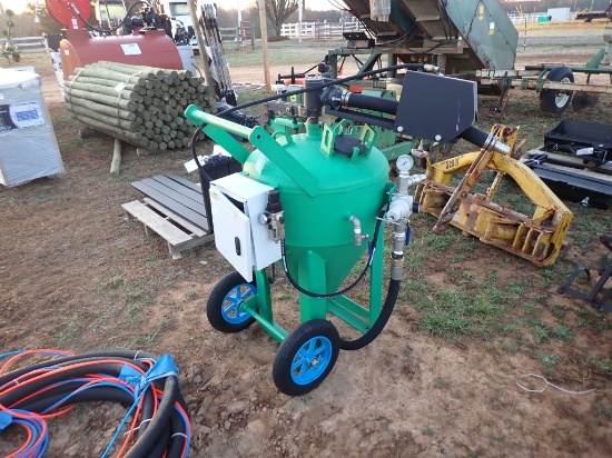 New JCT Dustless Sandblaster