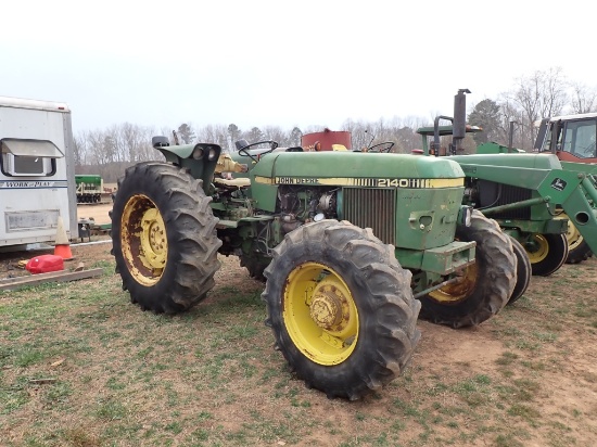 John Deere 2140 4wd Tractor