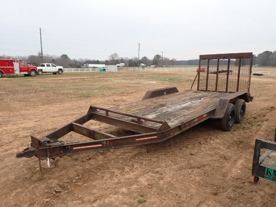 Lawn Mower Dual Axle Trailer