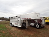 2023 Featherlite Gooseneck Stock Trailer