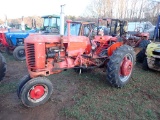 1953 Case Tricycle Tractor With Two Bottom Plow