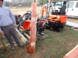 Red Power Cedar Sign