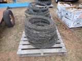 Pallet Of Barbed Wire