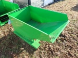 New Green Forklift Dump Hopper