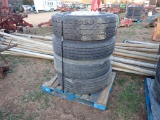 4- 315/80R 22.5 Tires