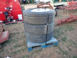 3- 315/80R 22.5 Tires