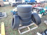 (4) Michelin LT265/70R17 Tires