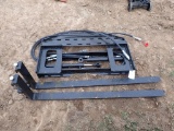 Quick Attach 5' Hydraulic Shift Pallet Forks