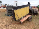 Arrow Sign Board On Trailer