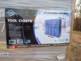 7' 32 Drawer Workbench - Blue
