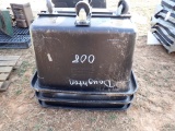 (3) Rubbermaid Totes