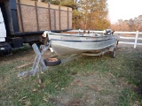 V Hull Alumicraft 16' V16 Boat