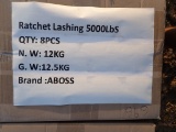 Box Of (8) Ratchet Straps