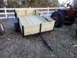 5' x 8' Utility Tag Along Trailer - Title