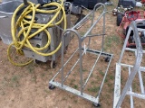Metal Rack On Casters
