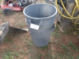 Two Brute Trash Cans