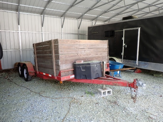 2010 Trinity 7'x18' Equipment Trailer