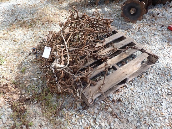 Drag harrow