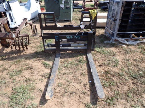 Quick Attach Hydraulic Shift Pallet Forks
