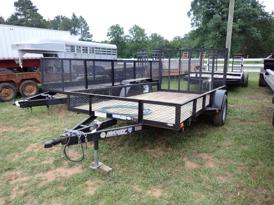 6.5' x 12' Maxey Utility Trailer - No Title