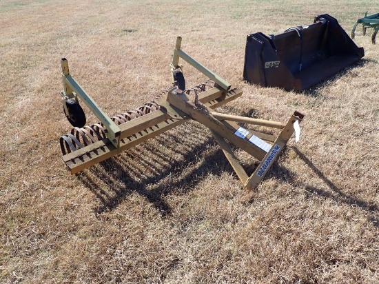 Leinbach 3 Point 6' Root Rake