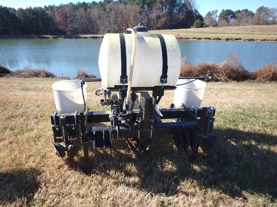 3 Point Three Row Planter with 50 Gallon Tank