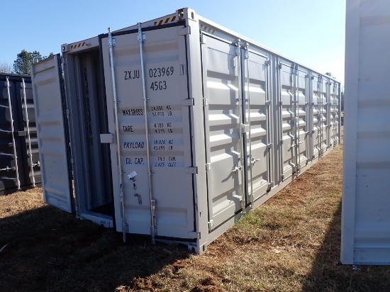 40' Multidoor Storage Container