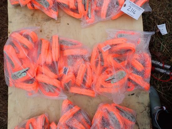 (50) 2.5cmx5m Ratchet Straps