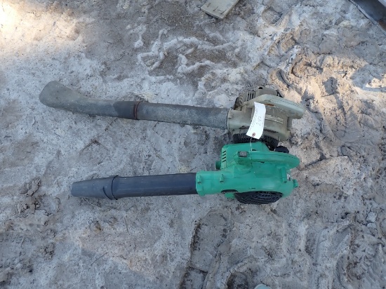 2 Handheld Blowers (1 Hitachi/ 1 Echo)
