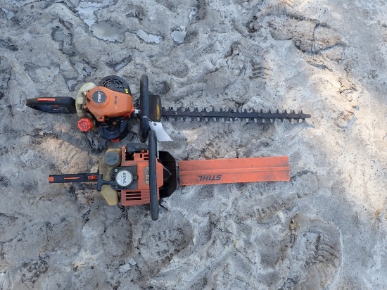 2 Hedge Trimmers (1 Echo HC 155 & 1 Stihl HS75)