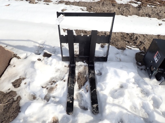 Mini Excavator Pallet Forks