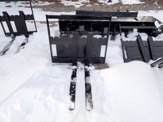 Mini Skid Steer Pallet Forks