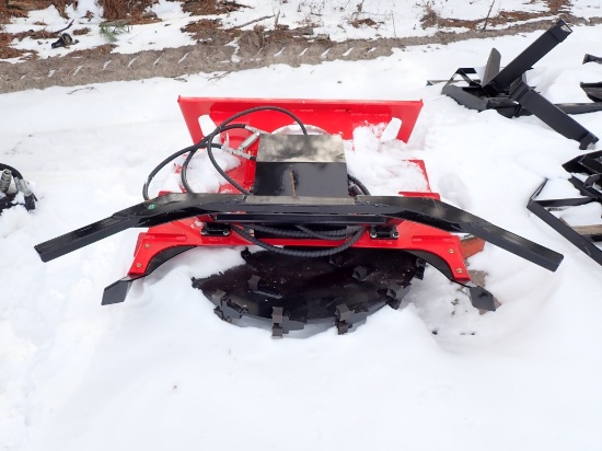 Quick Attach Skid Steer Disc Mulcher