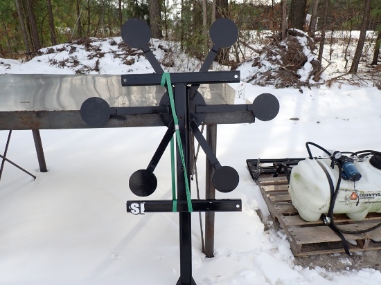 Windmill Shaped Shooting Target