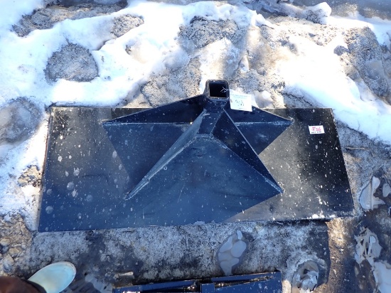 Kivel Skid Steer Quick Attach Trailer Mover