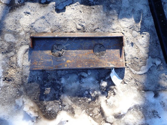 Mini Skid Steer Mounting Plate