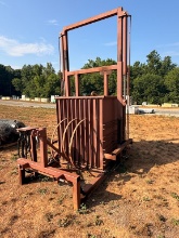 granville tobacco harvester TAYLOR 2-ROW WITH Tobacco and Farm Equipment Auction