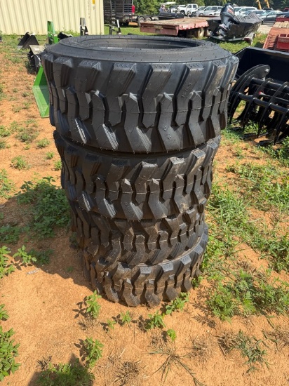 New 12-16.5 Skid Steer Tires