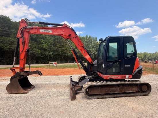 2018 Kubota KX080-4 Excavator