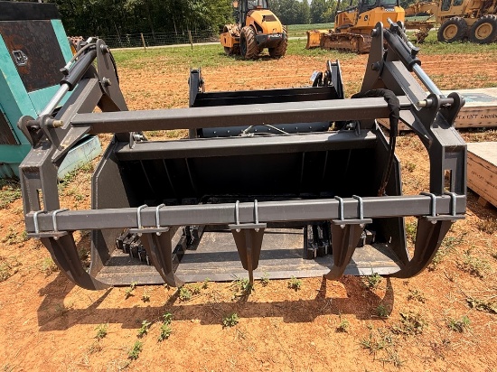 CID 84" Quick Attach Heavy Duty Grapple Bucket