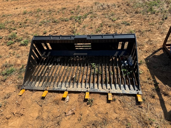 Quick Attach 72" Rock Bucket