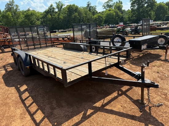 Triple Crown 7'x16' Utility Trailer (NO TITLE)